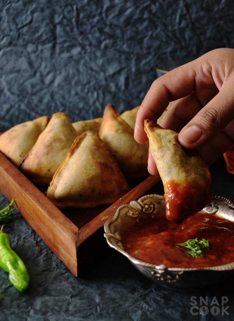 Baked Samosa Recipe How to make baked samosa SnapCook