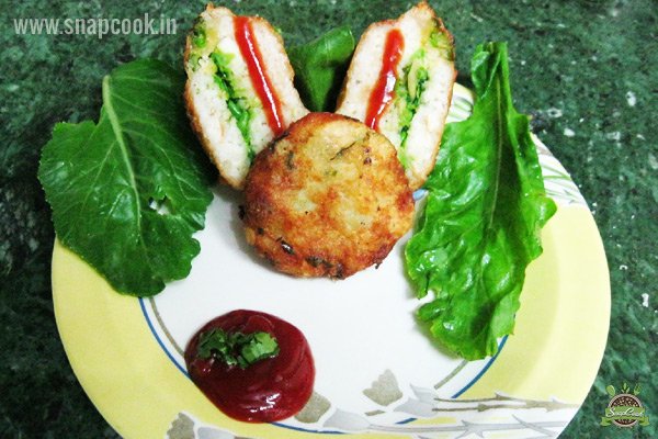 Left over rice Tiranga Cutlets Left over rice Tiranga Cutlets